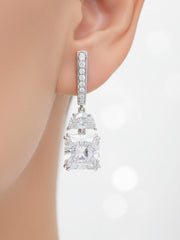 Aurex Vale Lab Diamond Earring | GEMSURE