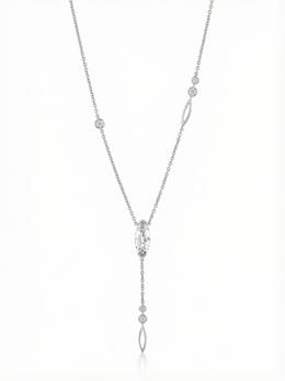 Vessara Arc Lab Diamond Pendant | GEMSURE