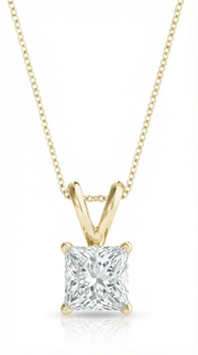 Khushoka Pitara – Princess Cut Diamond Set | GEMSURE