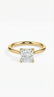 Khushoka Pitara – Princess Cut Diamond Set | GEMSURE