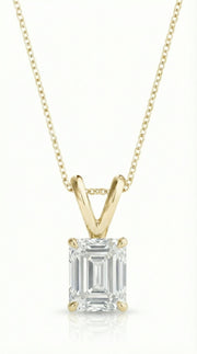 Khushoka Pitara – Emerald Cut Diamond Set | GEMSURE