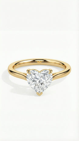 Khushoka Pitara – Heart Cut Diamond Set | GEMSURE