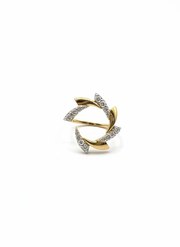 Lythera Lab Grown Diamond Ring in 18kt Gold Vermeil | GEMSURE