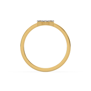 Lyvionis Lab Grown Diamond Ring in 18kt Gold Vermeil | GEMSURE