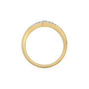 Avyrelis Lab Grown Diamond Ring in 18kt Gold Vermeil | GEMSURE