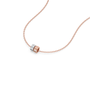 Avyphion Lab Grown Diamond Necklace in 18kt Gold Vermeil | GEMSURE