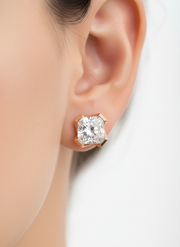Virel Form Lab Diamond Earring | GEMSURE