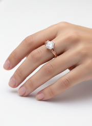 Zarelle Arc Lab Diamond Ring | GEMSURE