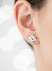 Orithia Fold Lab Diamond Earring | GEMSURE