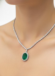 Starry Embrace Lab Diamond Necklace | GEMSURE