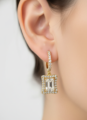Infinite Bloom Lab Diamond Earring | GEMSURE