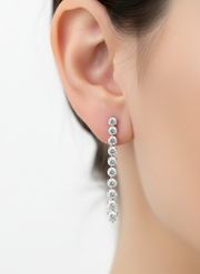 Ethereal Gaze Lab Diamond Earring | GEMSURE