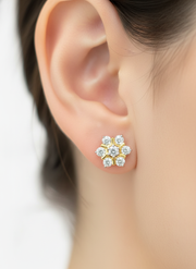 True Mirage Lab Diamond Earring | GEMSURE