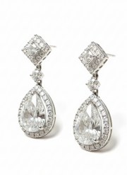 Crystal Verse Lab Diamond Earring | GEMSURE