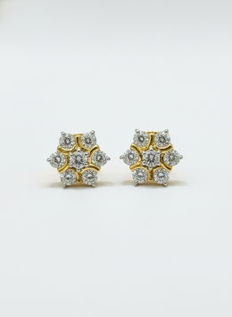 True Mirage Lab Diamond Earring | GEMSURE