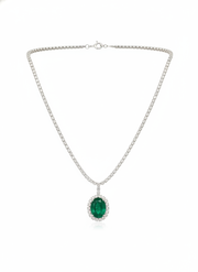 Starry Embrace Lab Diamond Necklace | GEMSURE