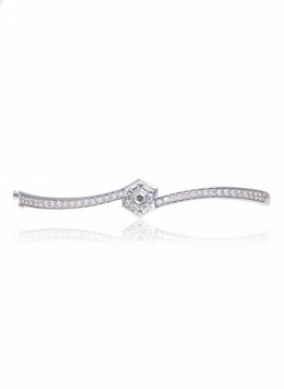 Norixa Span Lab Diamond Bracelet | GEMSURE
