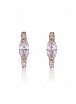 Aevora Link Lab Diamond Earring | GEMSURE