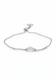 Elvra Crest Lab Diamond Bracelet | GEMSURE