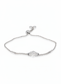 Elvra Crest Lab Diamond Bracelet | GEMSURE