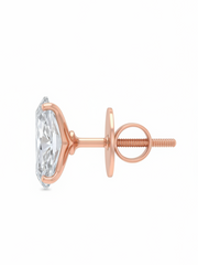 Zelith Arc Lab Diamond Earring | GEMSURE