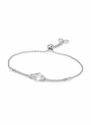 Elvra Crest Lab Diamond Bracelet | GEMSURE
