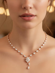 Pure Bliss Lab Diamond Necklace | GEMSURE