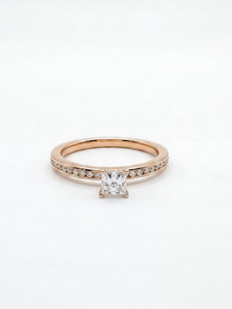 Sacred Thread 30 Pointer Lab Diamond Ring | GEMSURE