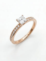 Sacred Thread 30 Pointer Lab Diamond Ring | GEMSURE