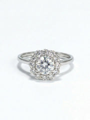 Silent Ember 48 Pointer Lab Diamond Ring | GEMSURE