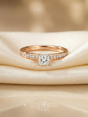 Sacred Thread 30 Pointer Lab Diamond Ring | GEMSURE